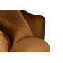 Велюровое кресло вращающееся Verona Basic Золотое VERONA BASIC-3K-ЗОЛОТО-Pad14 в интернет-магазине «Зеркала с подсветкой» фото